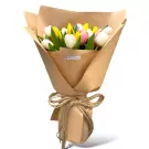 Assorted 30 Tulips Bouquet - 30 tulips