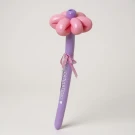 Purple pen with pink balloon flower and "CONGRATULATIONS" text.
