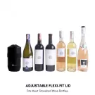 Sunny Wine Chiller on a white background with wine bottles.