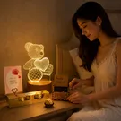 Combo Teddy Lamp Love 4