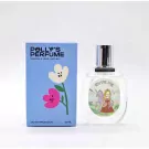 Polly's Perfume "Cutie Pie" EDP bottle and box with flower and unicorn designs.