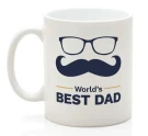 combo featuring a premium ceramic mug and a set of 6 exquisite macarons. The white ceramic mug can be personalized