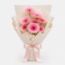 pink gerbera bouquet