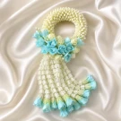 Baby Blue Artificial Malai