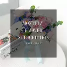 flower subscription order - standard