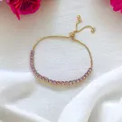 Infinity Tennis Bracelet - Gold