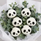 Fluffy Panda Posy 3