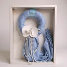 Vintage Blue Scarf Malai - Standard