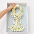 White Artificial Garland