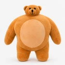 Chonky Tiny-Head Teddy Bear