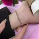 Infinity Tennis Bracelet - Gold