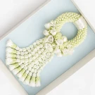 White Artificial Garland