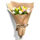 Assorted 30 Tulips Bouquet - 30 tulips