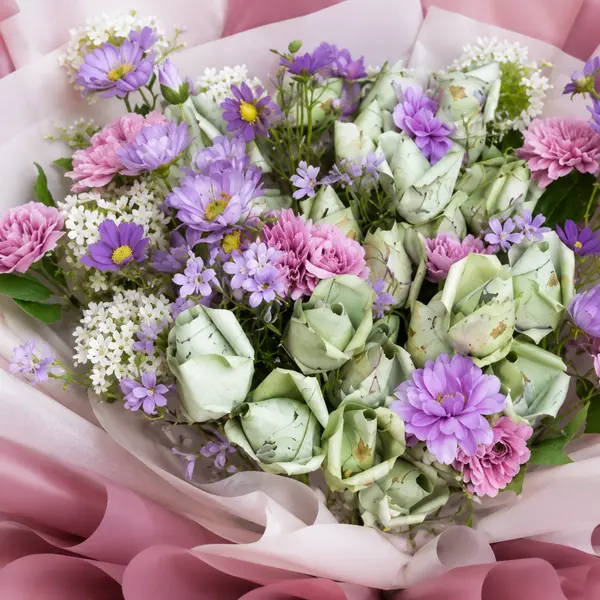 Purple Money Bouquet 2