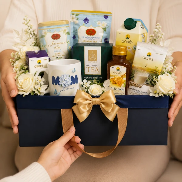 Royal Harvest & Jasmine MOM Mug Gift Basket