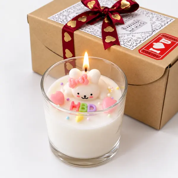 Little Rabbit Candle Glass 2