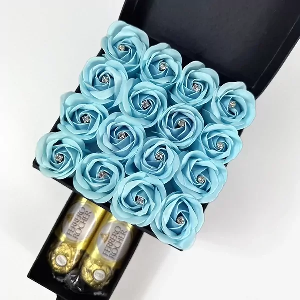Sky Blue Eternal Love Box - light blue