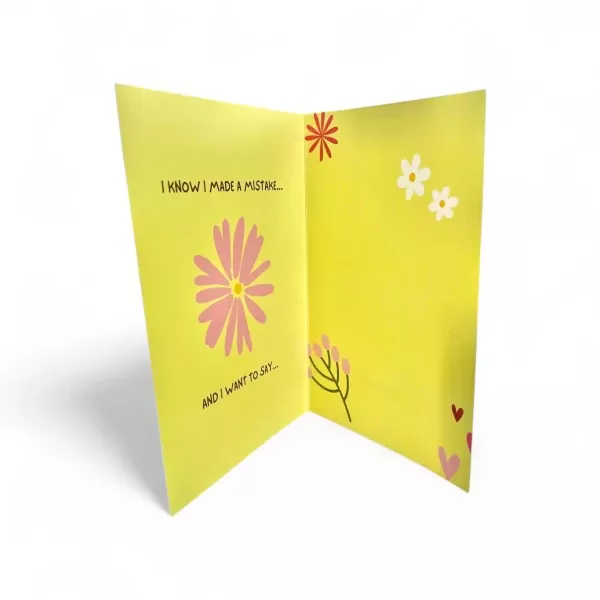 The Limited Time Offer I am Sorry with Flowers Card - Standard