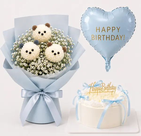 Combo Cute Pastel Birthday