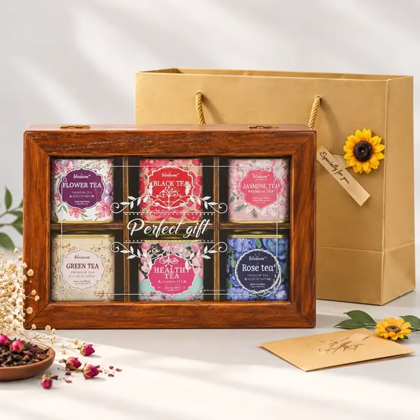Floral Wellness Tea Gift Set 3