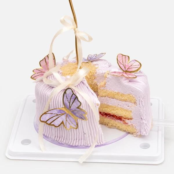 Purple Butterfly Chocolate Buttercake 0.5lb - 0.5lb