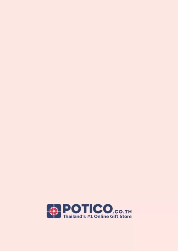 Logo for Potico.co.th, an online gift store in Thailand.