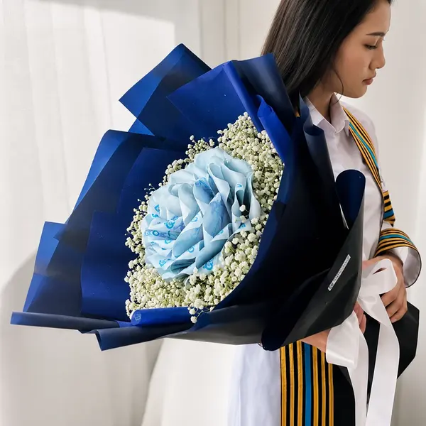 Blue Money Bouquet 3