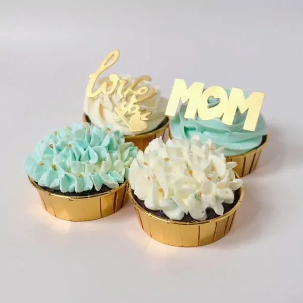 4 Cupcakes - 4 Pieces