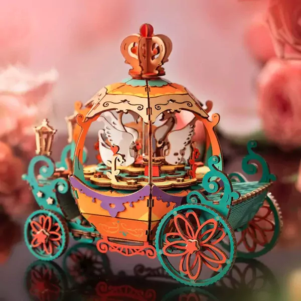 DIY Pumpkin Carriage Music Box - Standard