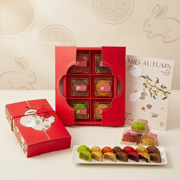 Mini Bean Moon Cakes 2