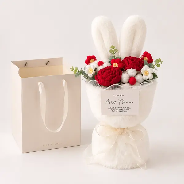 Bunny Ears Cloth Bouquet 3