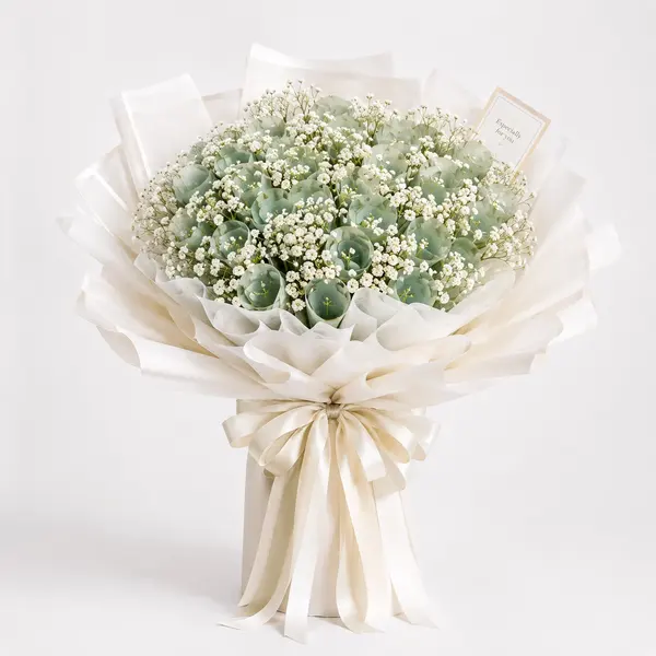 1000THB Delicate Green Money Bouquet 2