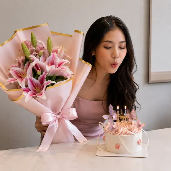 Combo You Are My Lily HBD 4