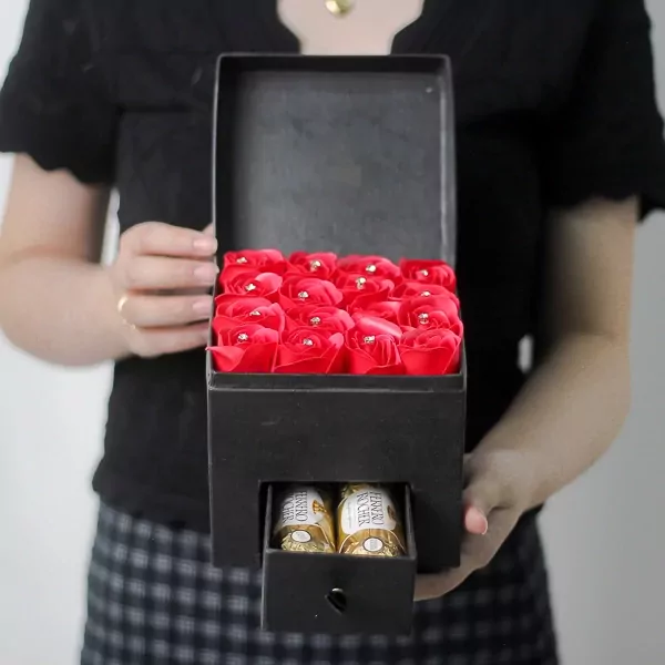 Bright Red Eternal Love Box - Red
