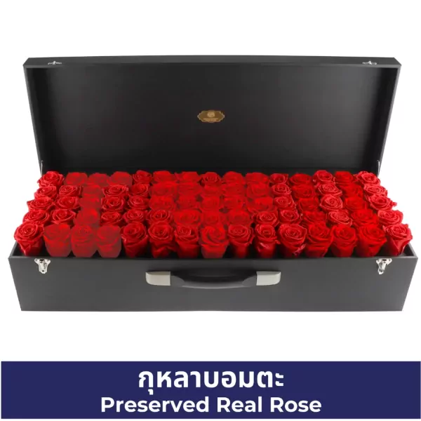 Eternal Love Box - Dark red