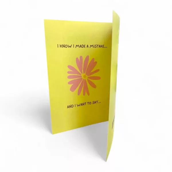 The Limited Time Offer I am Sorry with Flowers Card - Standard