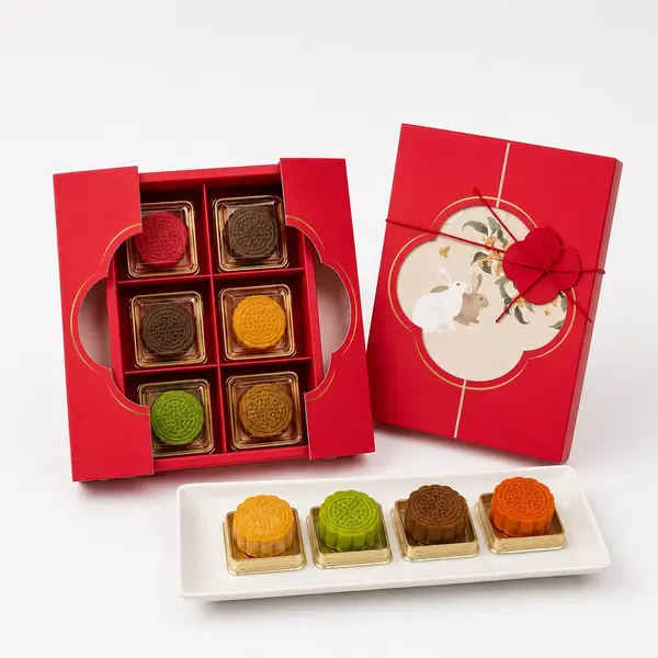 Mini Bean Moon Cakes 2