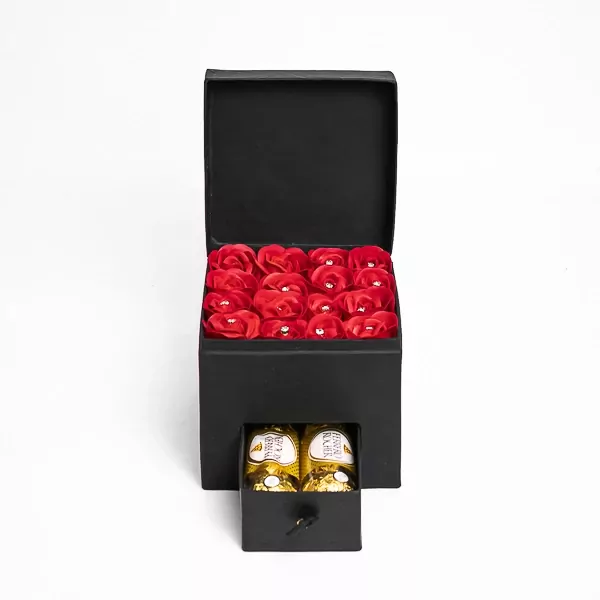 Bright Red Eternal Love Box - Red