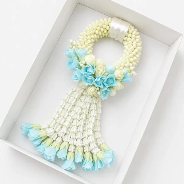 Baby Blue Artificial Malai