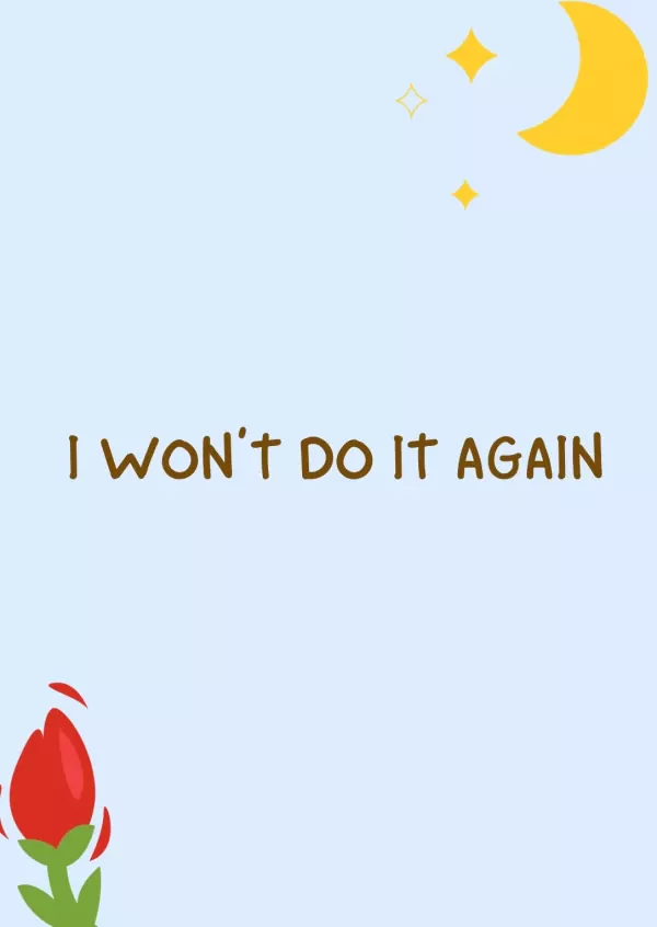 Will You Forgive Me Card. - Forgive Me