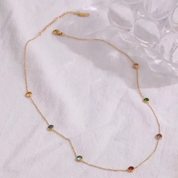 Colorburst Gemstone Necklace - Colorburst Gemstone Necklace