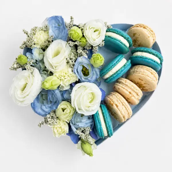 Blue Macaron Box 4