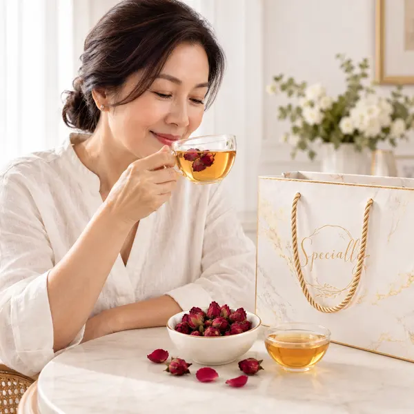 Rose Tea Honey Gift Box 3