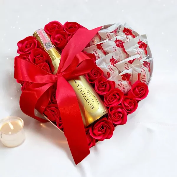 Sparkling Red Roses Box - Standard