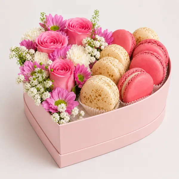 Pink Macaron Box 4