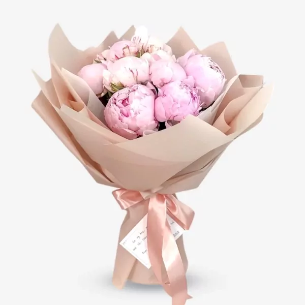 15 Peony Bouquet - 15 Peonies