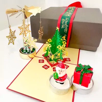 Xmas Candle Gift Set - Candle