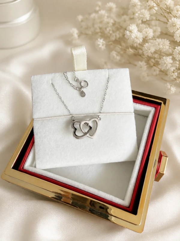 Silver 925 Rose Necklace - Standard
