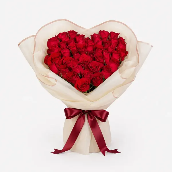 Love in Full Bloom (50 Roses) 3