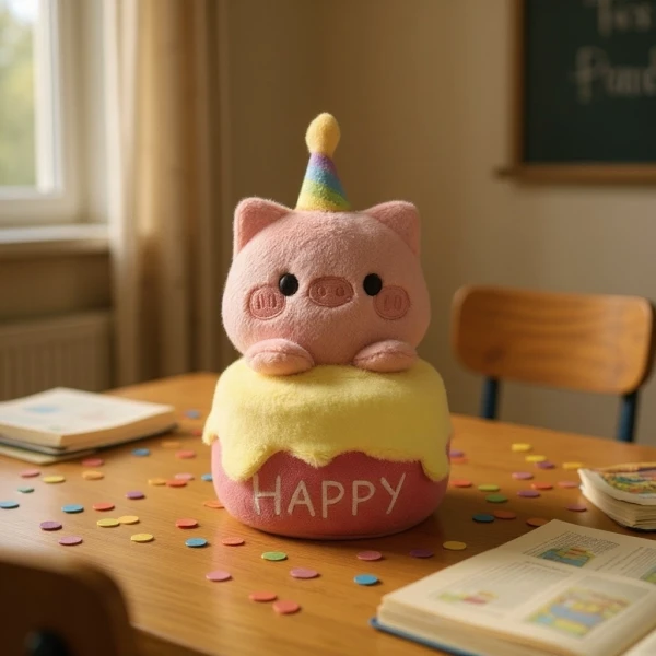 Birthday Cake Doll - Pig Cake